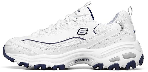 (W) 斯凯奇 D'Lites 1.0 低帮跑步鞋 白/蓝 99999863-WNV Buy (W) 斯凯奇 D'Lites 1.0 低帮跑步鞋 白/蓝 99999863-WNV