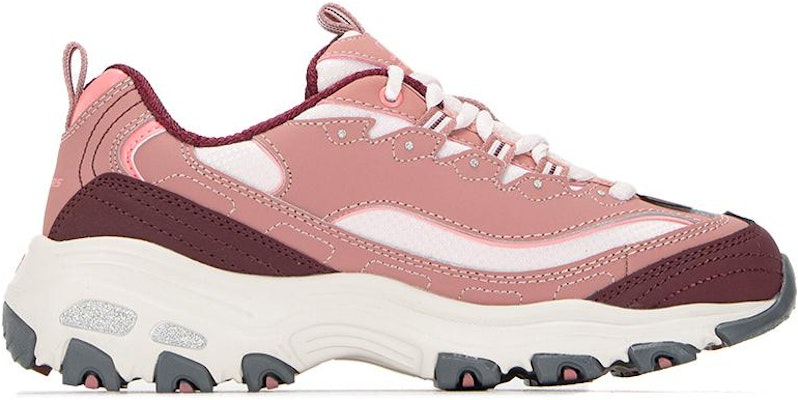 Skechers D‘LITES 1.0 奶茶熊 耐磨透氣 低筒 運動休閒鞋 女款 粉紅 Order Skechers D‘LITES 1.0 奶茶熊 耐磨透氣 低筒 運動休閒鞋 女款 粉紅