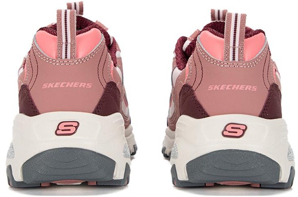 Skechers D‘LITES 1.0 奶茶熊 耐磨透氣 低筒 運動休閒鞋 女款 粉紅 Shop Skechers D‘LITES 1.0 奶茶熊 耐磨透氣 低筒 運動休閒鞋 女款 粉紅
