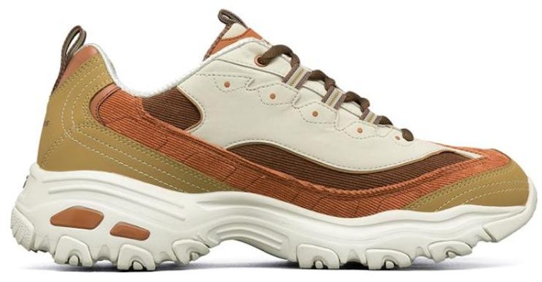 Skechers D‘LITES 1.0 奶茶熊 楓糖拿鐵 復古撞色 低筒 爸爸鞋 女款 白棕 Order Skechers D‘LITES 1.0 奶茶熊 楓糖拿鐵 復古撞色 低筒 爸爸鞋 女款 白棕
