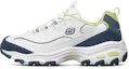 Buy (W) Skechers D'Lites 1.0 Kasut Lari Rendah Putih/Biru/Hijau 13167-WNVL