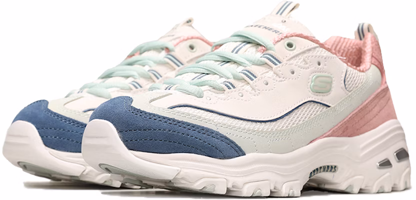 (Women) Skechers D'Lites 1.0 Low Running Shoes Pink 13167-NTPK Lookbook (Women) Skechers D'Lites 1.0 Low Running Shoes Pink 13167-NTPK