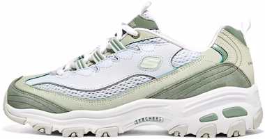 (Women) Skechers D'LITES 1.0 'Green' 896209-SAGE (Women) Skechers D'LITES 1.0 'Green' 896209-SAGE