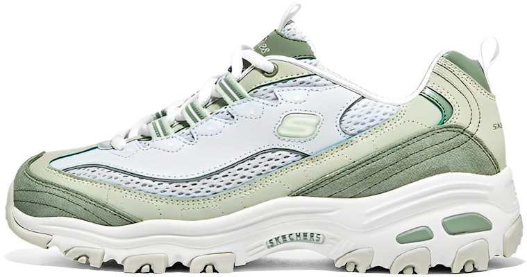 (Women) Skechers D'LITES 1.0 'Green' 896209-SAGE Buy (Women) Skechers D'LITES 1.0 'Green' 896209-SAGE