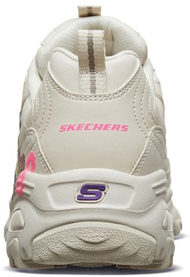 (Women) Skechers D'Lites 1.0 low Dad Shoes GS White '' 13165-NTMT Shop (Women) Skechers D'Lites 1.0 low Dad Shoes GS White '' 13165-NTMT