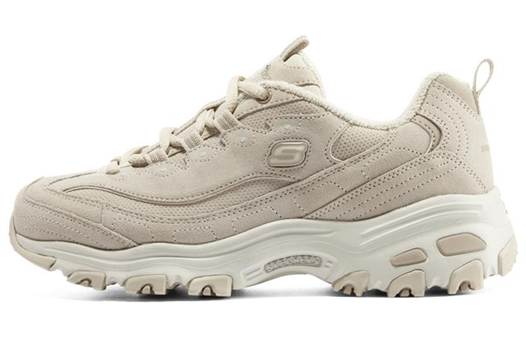(W) Skechers D'Lites 1.0 'White Cream'