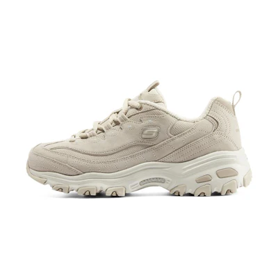 (W) Skechers D'Lites 1.0 'White Cream'