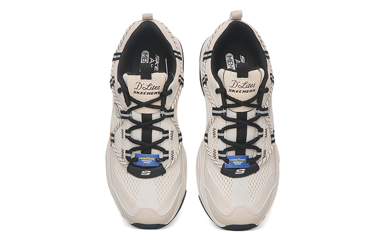 (W) Skechers D'Lites 1.0 'White Cream' 圖 3