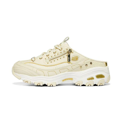 (W) Skechers D'Lites 1.0 'Cream White'