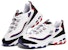 (W) Skechers D'Lites 1.0 Kasut Sukan Rendah Navy-Biru 'Putih Navy Biru Merah' 149781-WNVR
