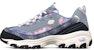 (W) Skechers D'Lites 1.0 Kasut Daddy Rendah-Tapak Biru 149251-NVMT