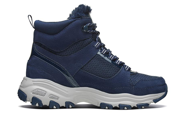 (W) Skechers D'Lites 1.0 'Navy Snow Boot' 圖 2