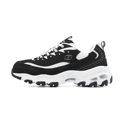 (W) Skechers D'Lites 1.0 'Black'