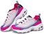 (W) Skechers D'Lites 1.0 Kasut Lari Rendah Merah 149235-BLHP