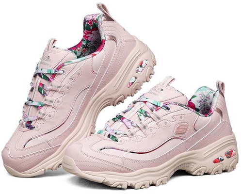 (Women) Skechers D'Lites 1.0 Low-Top Running Shoes Pink 149464-PKMT Lookbook (Women) Skechers D'Lites 1.0 Low-Top Running Shoes Pink 149464-PKMT