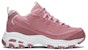 (W) Skechers D Lites 1.0 Kasut Lari Rendah Wanita Merah Jambu 66666125-MVE