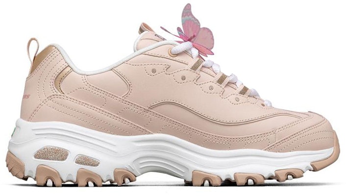 Skechers D'LITES 1.0 低幫 運動休閒鞋 女款 粉蝴蝶 Order Skechers D'LITES 1.0 低幫 運動休閒鞋 女款 粉蝴蝶