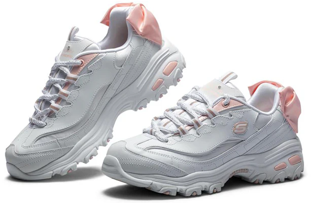 (W) 斯凯奇 D'Lites 1.0 运动鞋 粉白色 13168-WPK Lookbook (W) 斯凯奇 D'Lites 1.0 运动鞋 粉白色 13168-WPK