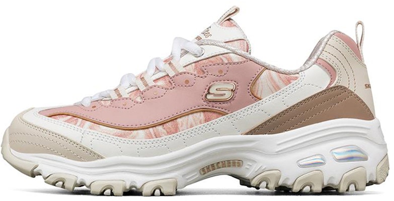 (Women) Skechers D Lites 1.0 Low-Top Daddy Shoes Pink/White 149240-OFPK Buy (Women) Skechers D Lites 1.0 Low-Top Daddy Shoes Pink/White 149240-OFPK