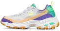 Buy (W) Skechers D'Lites 1.0 Kasut Lari Rendah Ungu/Hijau 149235-PRTQ