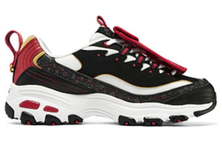 Order Skechers D‘LITES 1.0 紅包鞋 紅包裝飾 CNY 兔年限定 減震防滑耐磨 低筒 老爹鞋 女款 黑色