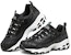 (W) Skechers D'Lites 1.0 Kasut Lelaki Daddy Hitam Rendah 149462-BKW