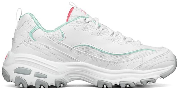 (W) Skechers D Lites 1.0 Kasut Larian Rendah Putih 99999863-WLB Order (W) Skechers D Lites 1.0 Kasut Larian Rendah Putih 99999863-WLB