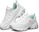 Lookbook (W) Skechers D Lites 1.0 Kasut Larian Rendah Putih 99999863-WLB