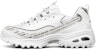 (W) Skechers D'Lites 1.0 Kasut Rendah Putih/Hitam 149232-WBK