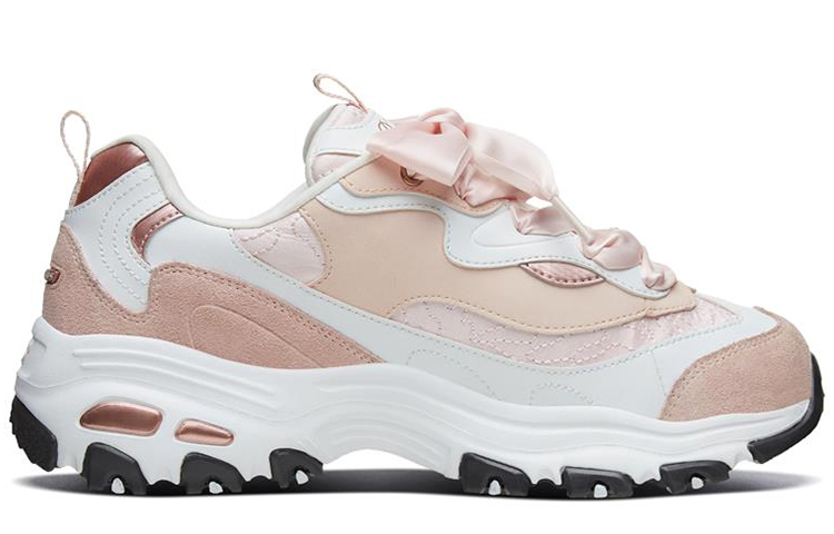(W) Skechers D'Lites 1.0 'White Goldpink' 圖 2