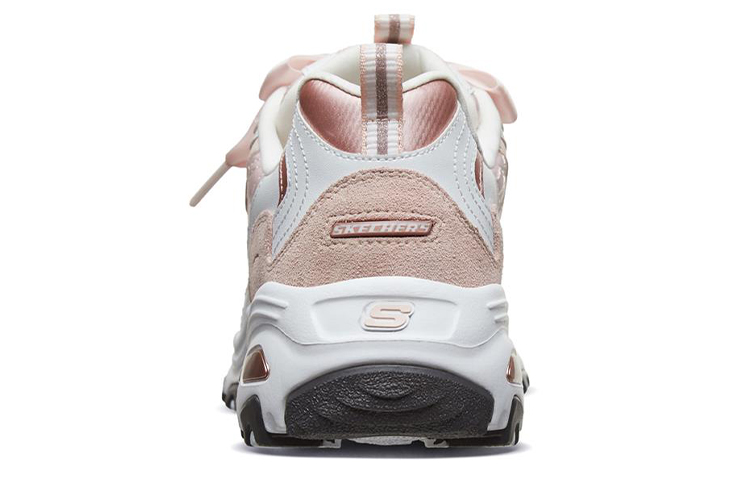 (W) Skechers D'Lites 1.0 'White Goldpink' 圖 4