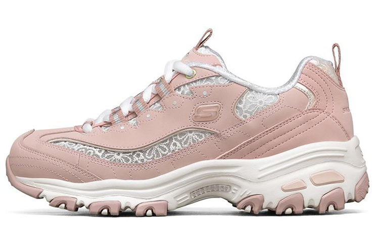 (W) Skechers D'Lites 1.0 Running Shoes Red