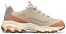 (W) Skechers D'Lites 1.0 Merah 149238-ROS