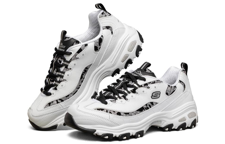 (W) Skechers D'Lites 1.0 Sneakers Silver/White 圖 3