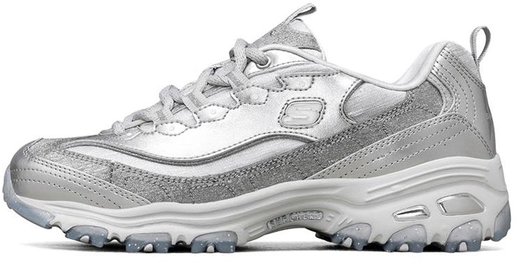 women-skechers-d-lites-1-0-silver-low-top-149421-sil