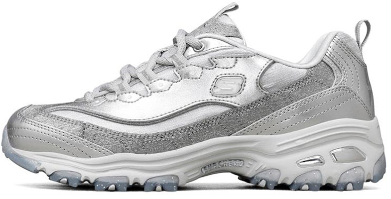 (W) Skechers D'Lites 1.0 Sepatu Lari Rendah Perak 149421-SIL Buy (W) Skechers D'Lites 1.0 Sepatu Lari Rendah Perak 149421-SIL