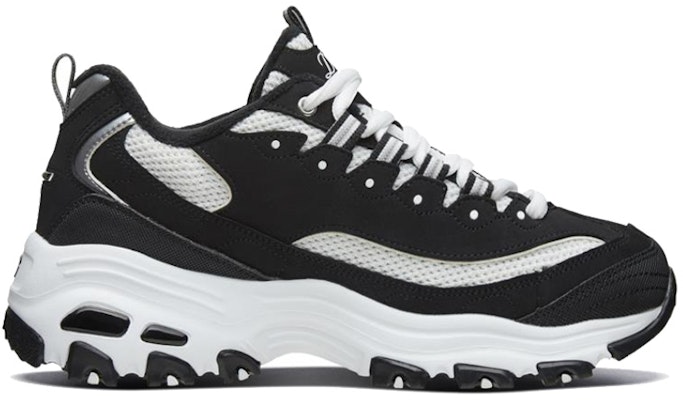 (W) Skechers D Lites 1.0 Zapatillas de Running 'Blanco y Negro' 66666254-BKW Order (W) Skechers D Lites 1.0 Zapatillas de Running 'Blanco y Negro' 66666254-BKW