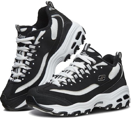 (W) Skechers D Lites 1.0 Zapatillas de Running 'Blanco y Negro' 66666254-BKW Lookbook (W) Skechers D Lites 1.0 Zapatillas de Running 'Blanco y Negro' 66666254-BKW