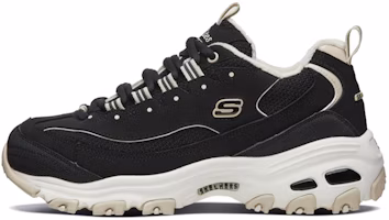 (Women) Skechers D'Lites 1.0 Fashion Running Shoes Black/Grey/Brown 66666254-BKTP (Women) Skechers D'Lites 1.0 Fashion Running Shoes Black/Grey/Brown 66666254-BKTP