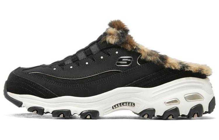 (W) Skechers D'Lites1.0 'Black'