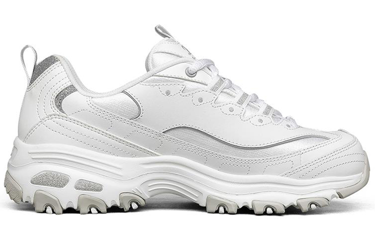 Order (W) Skechers D'lites 1.0 Kasut Larian Rendah Putih 149239-WLV