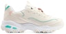 (W) Skechers D'Lites 1.0 'Putih Teal' 896140-NTMT