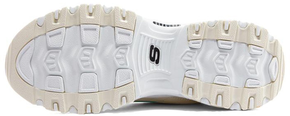 (Women) Skechers D'Lites 1.0 'White Teal' 896140-NTMT Purchase (Women) Skechers D'Lites 1.0 'White Teal' 896140-NTMT