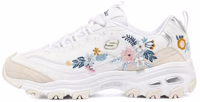 (Women) Skechers D'LITES 1.0 'White' 149910-WMLT (Women) Skechers D'LITES 1.0 'White' 149910-WMLT