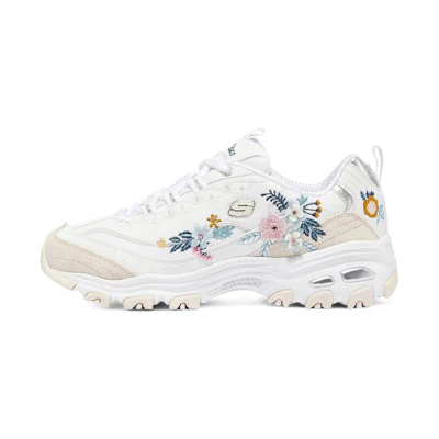 (W) Skechers D'LITES 1.0 'White'