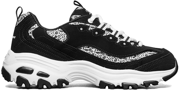 (W) スケッチャーズ D'Lites 1.0 白/黒 13169-BKW Order (W) スケッチャーズ D'Lites 1.0 白/黒 13169-BKW