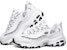 (W) Skechers D'Lites 1.0 Kasut Rendah Putih/Hitam 13169-WBK
