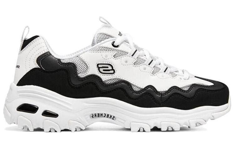 Order (W) Skechers D'LITES 1.0 'Putih Hitam' 149792-WBK