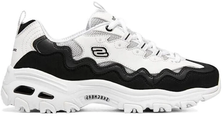 (W) Skechers D'LITES 1.0 'Putih Hitam' 149792-WBK Order (W) Skechers D'LITES 1.0 'Putih Hitam' 149792-WBK