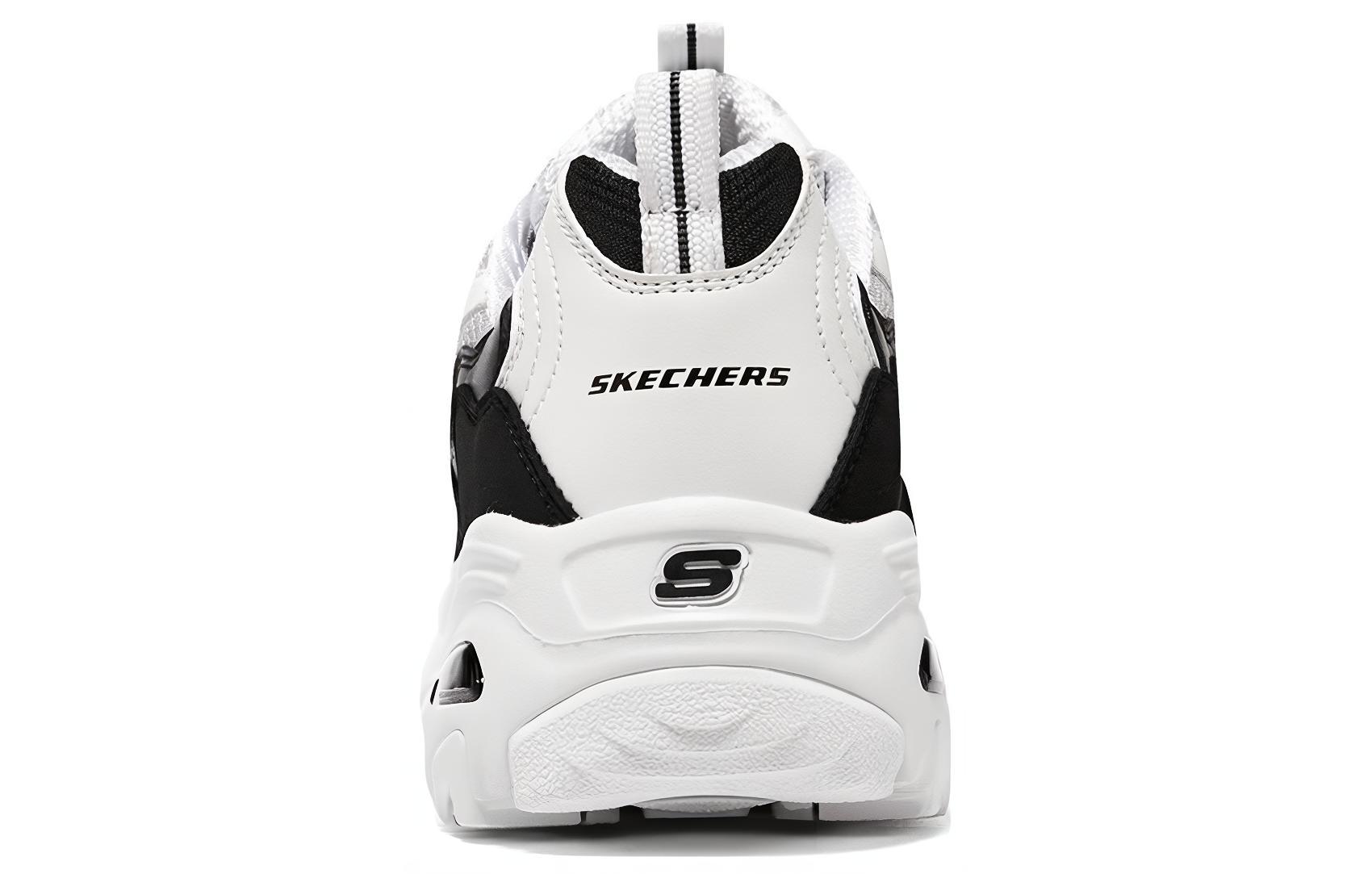 Shop (W) Skechers D'LITES 1.0 'Putih Hitam' 149792-WBK
